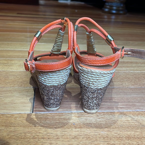 La Pinta shoes size 37 made in turkey . EUC . Wedge platform - Picture 3 of 8